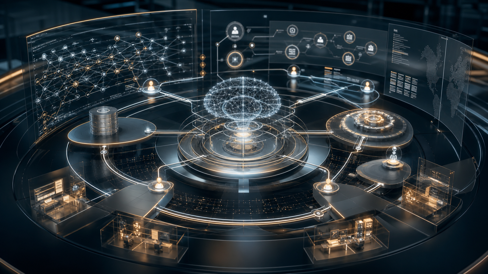 AI native company operating system visual